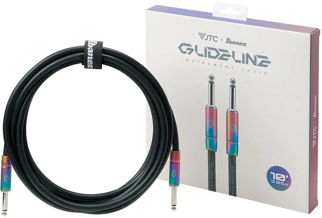 Ibanez GL10 Glideline Gitaarkabel 3m - Zwart