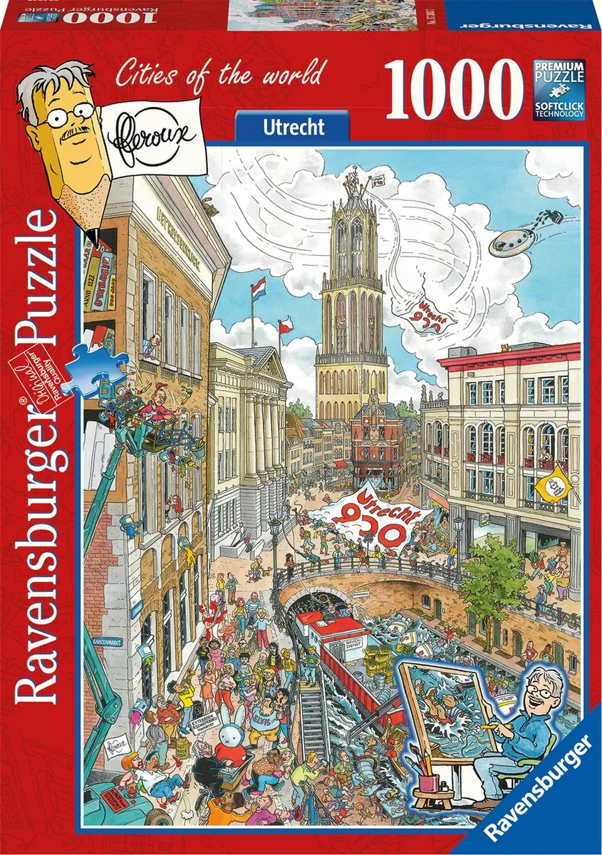 Ravensburger Fleroux Utrecht Legpuzzel 1000 Stuks