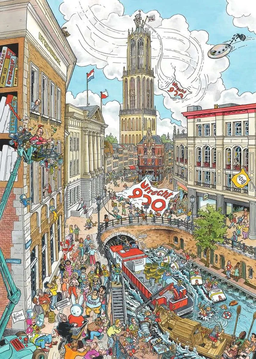Ravensburger Fleroux Utrecht Legpuzzel 1000 Stuks