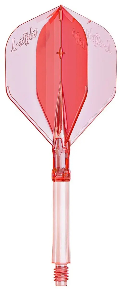 L-Style L-System L1 LS1122 Dart Flights - 3 Stuks - Rood