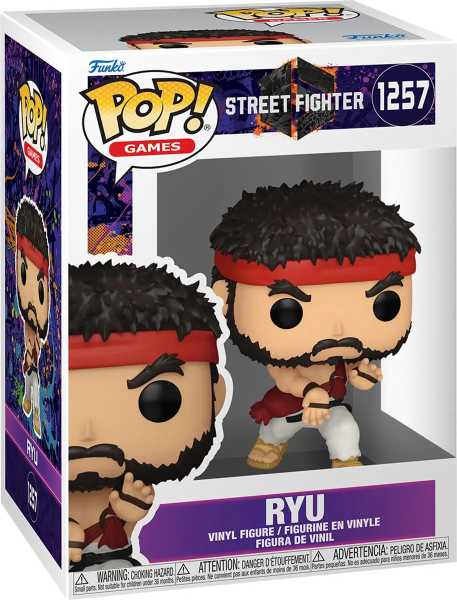 Funko POP Games SF6 Ryu FK93541