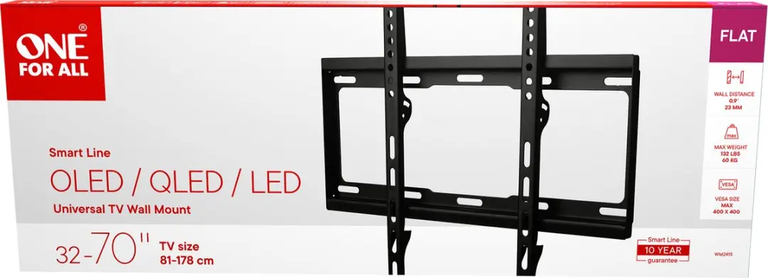 One For All WM2415 Wandbeugel 70 inch