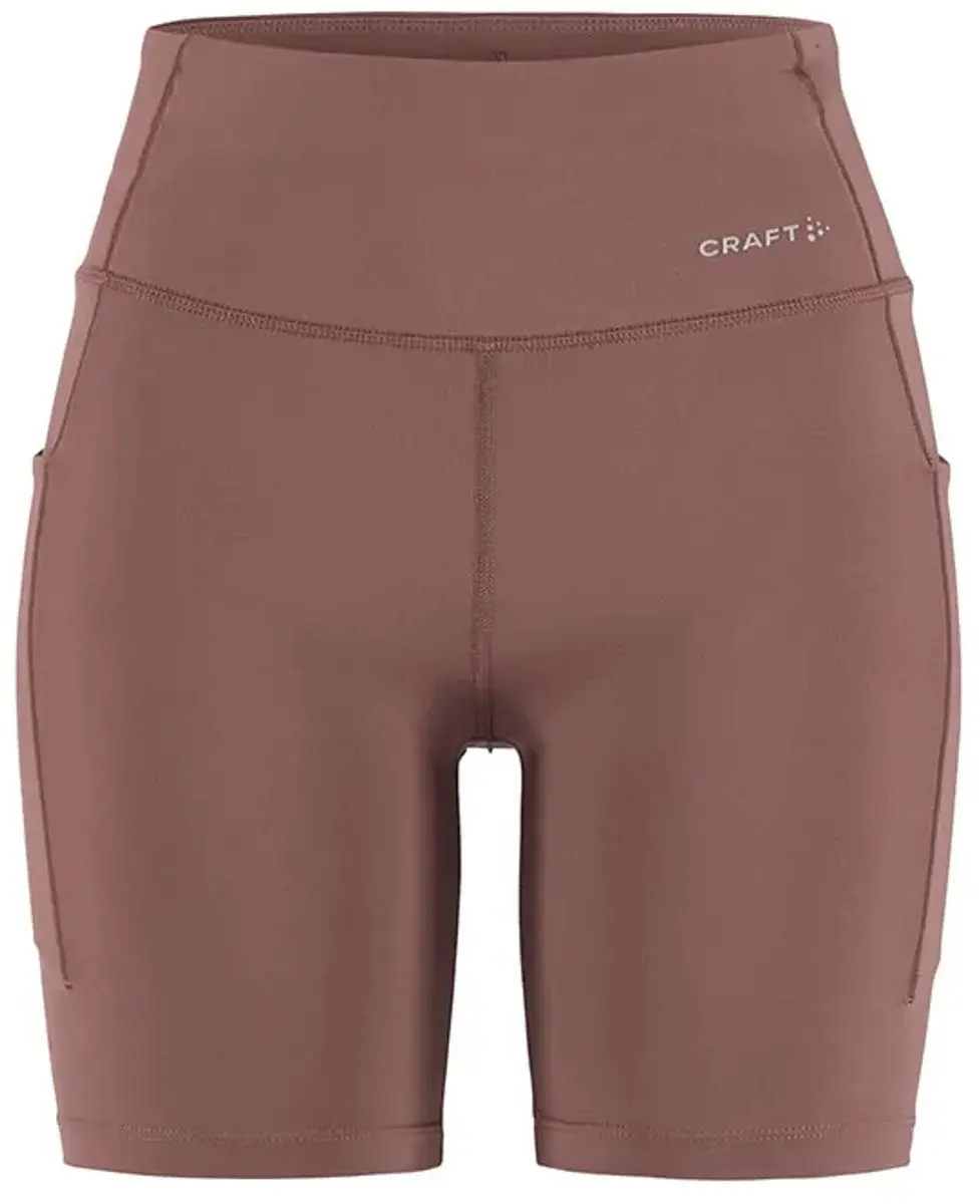Craft Essence Short Tights 3 Dames Sportlegging - M - Flint