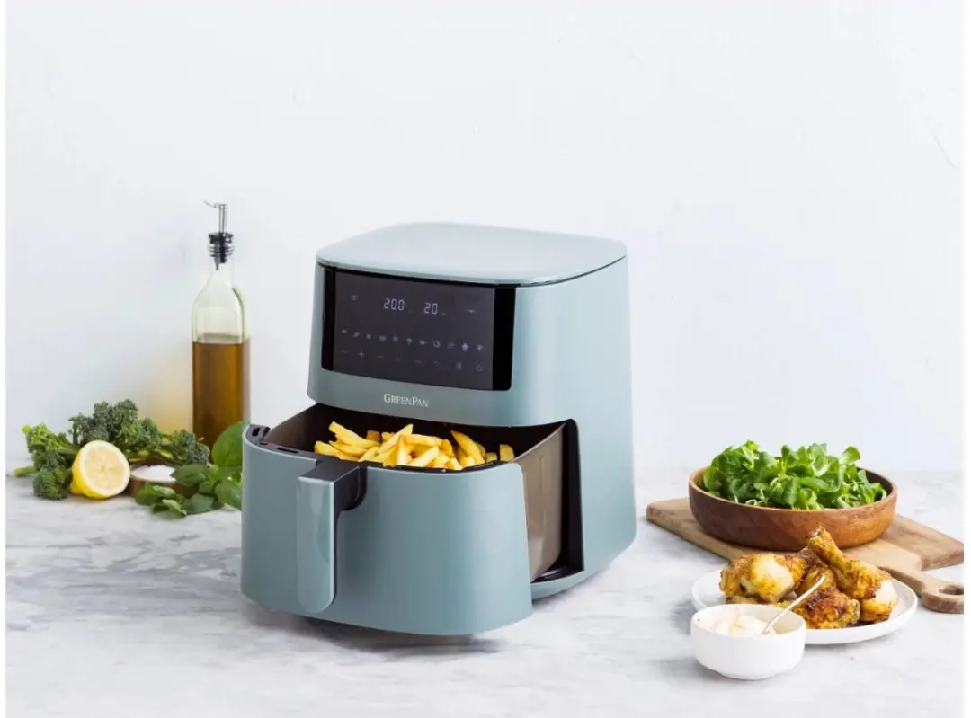 GreenPan Bistro XXL Airfryer 7.2L - Blauw