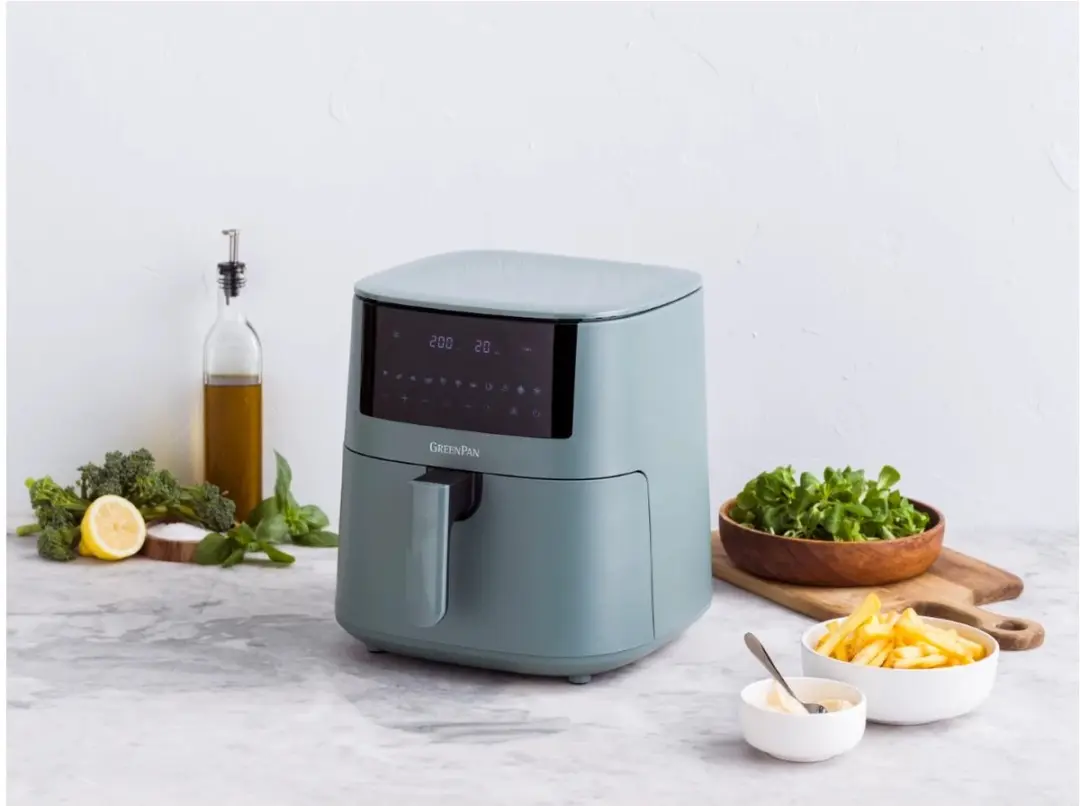GreenPan Bistro XXL Airfryer 7.2L - Blauw