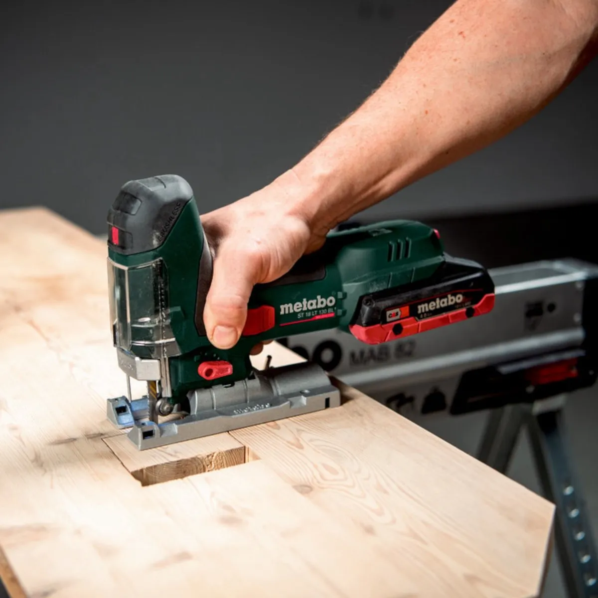 Metabo ST 18 LT 130 BL Accudecoupeerzaag 18V - 3500 SPM - 2 Zaagbladen
