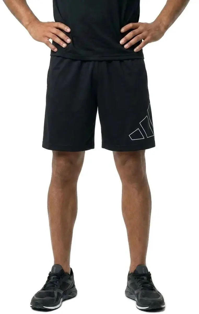Adidas Workout Essentials Big Logo Korte Broek - Zwart L