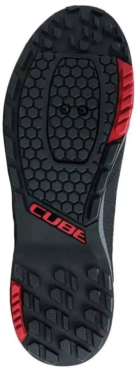 Cube ATX Ox Pro MTB-schoenen - Rood/Zwart - EU 48