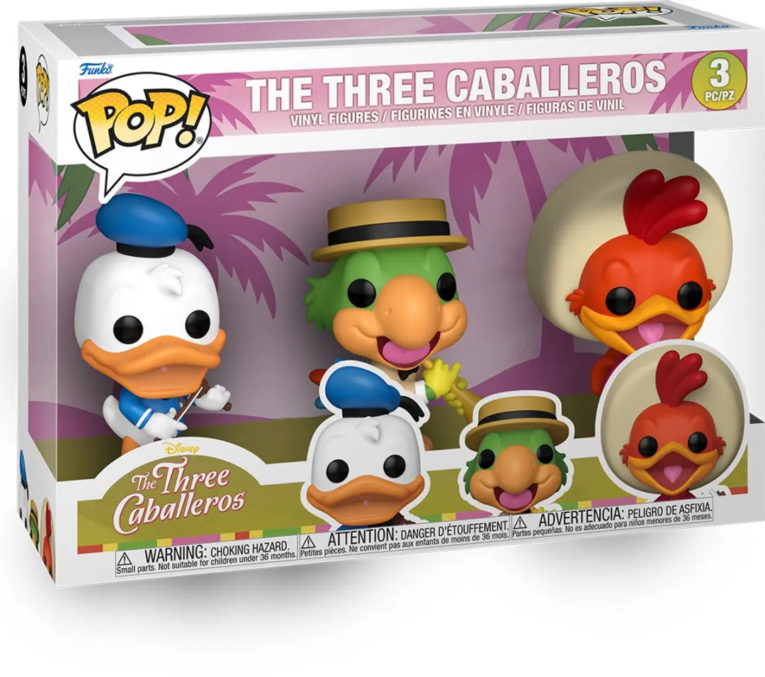 Funko Disney The Three Caballeros Pop! 3-pack FK93228