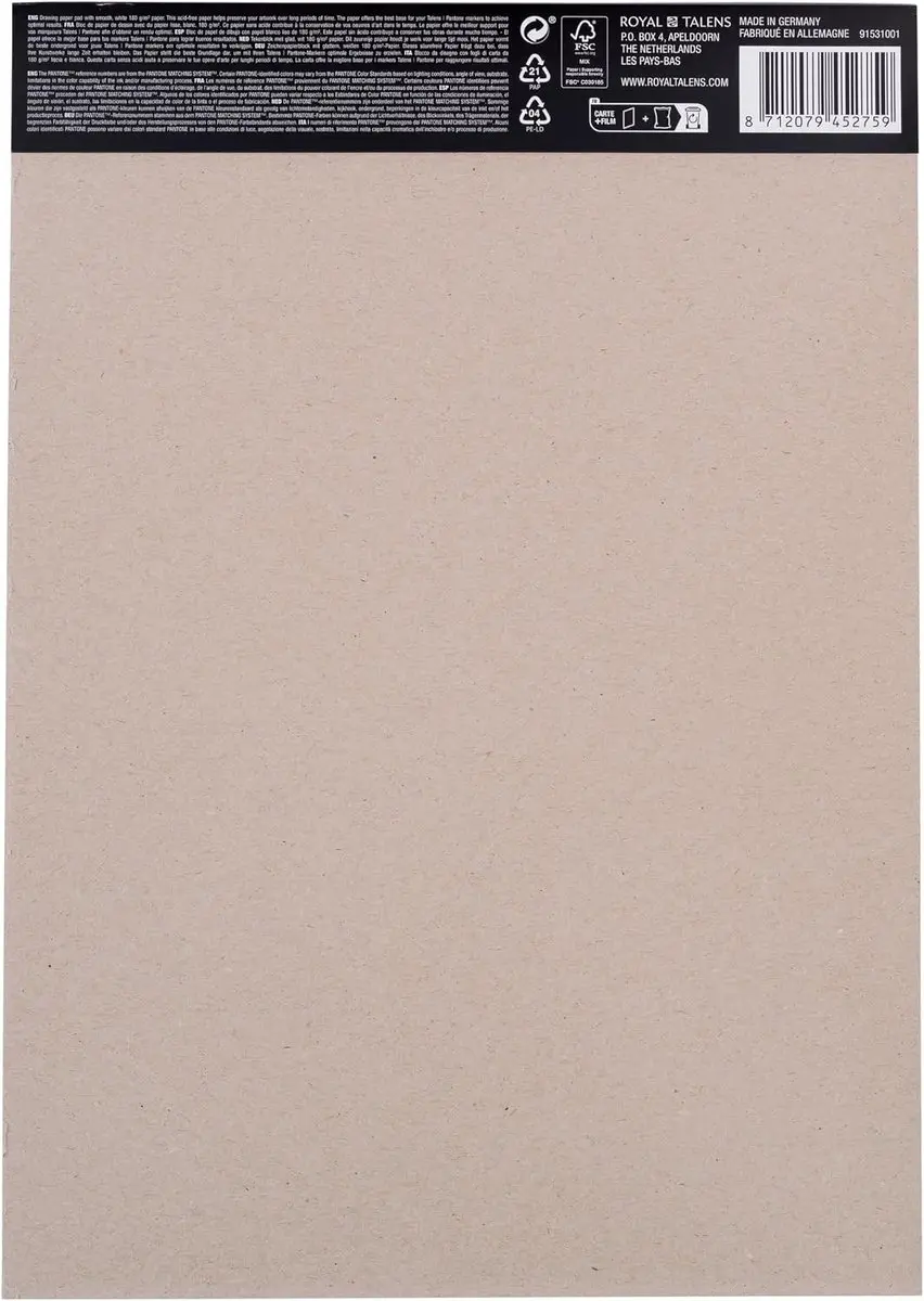 Royal Talens Pantone Marker Papier A4 180 g/m²