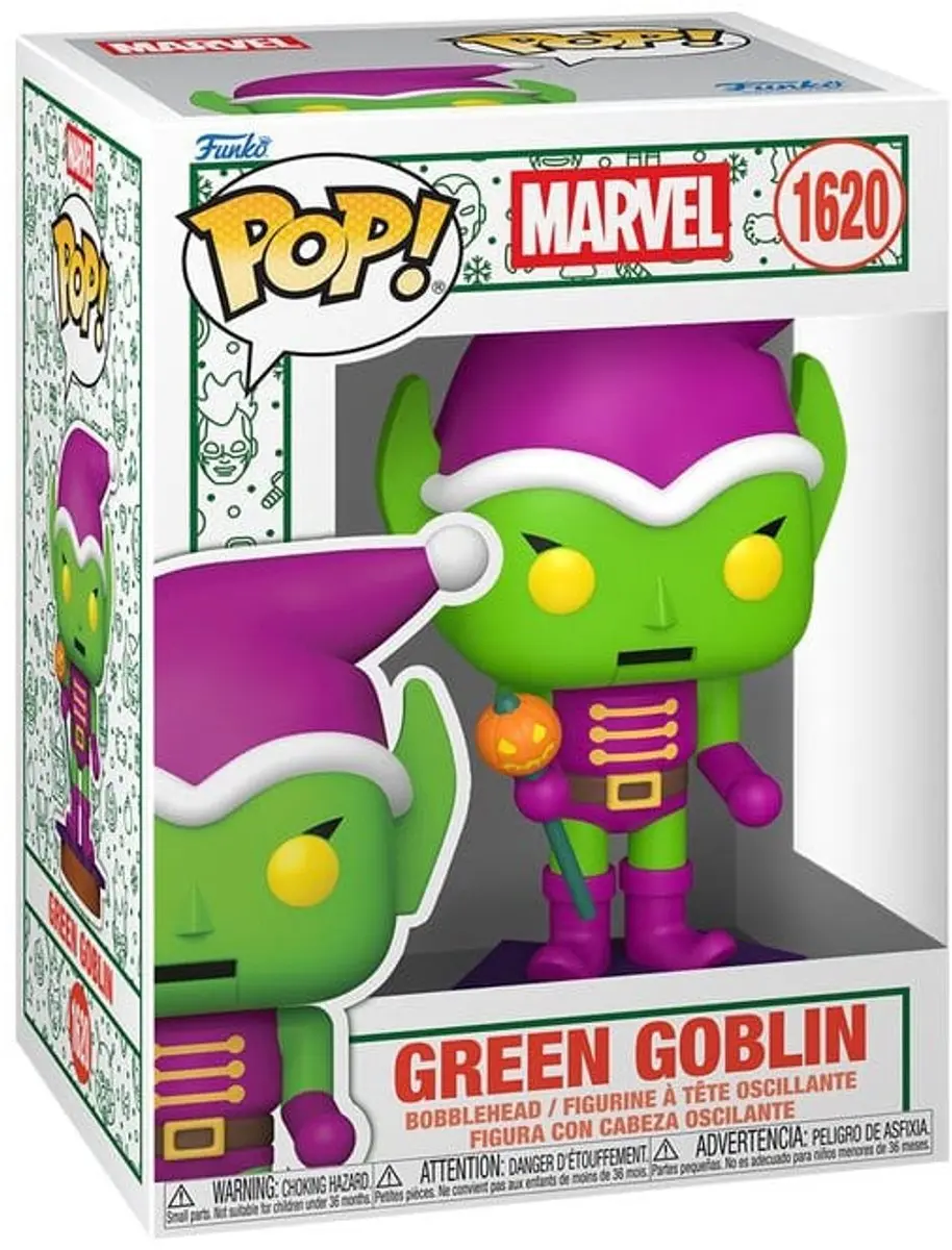 Funko POP Marvel Holiday S6 Goblin FK92889 - Multi