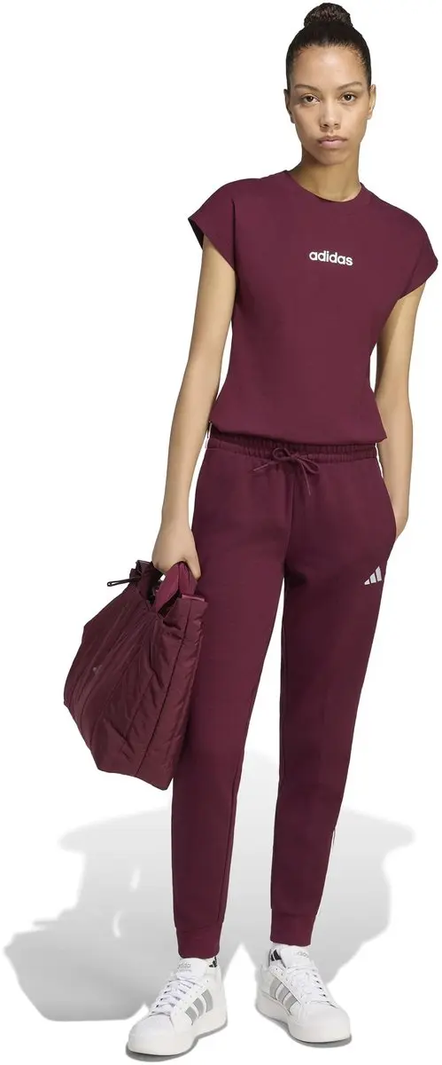 Adidas W Linsj T Sportbroek Dames - M - Paars KF8378