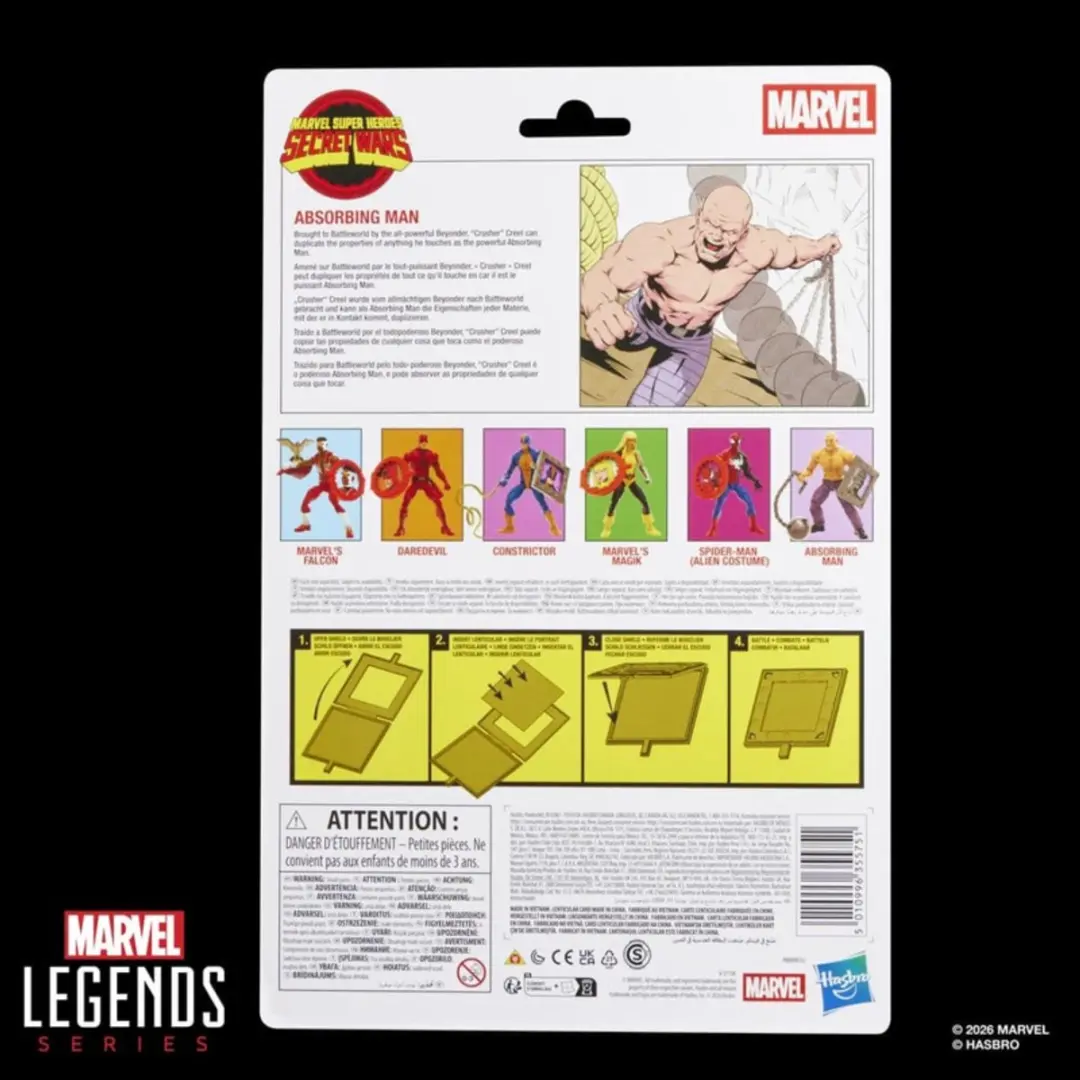 Hasbro Marvel Legends Absorbing Man HASG2420 - Action Figuur 15cm - Multi
