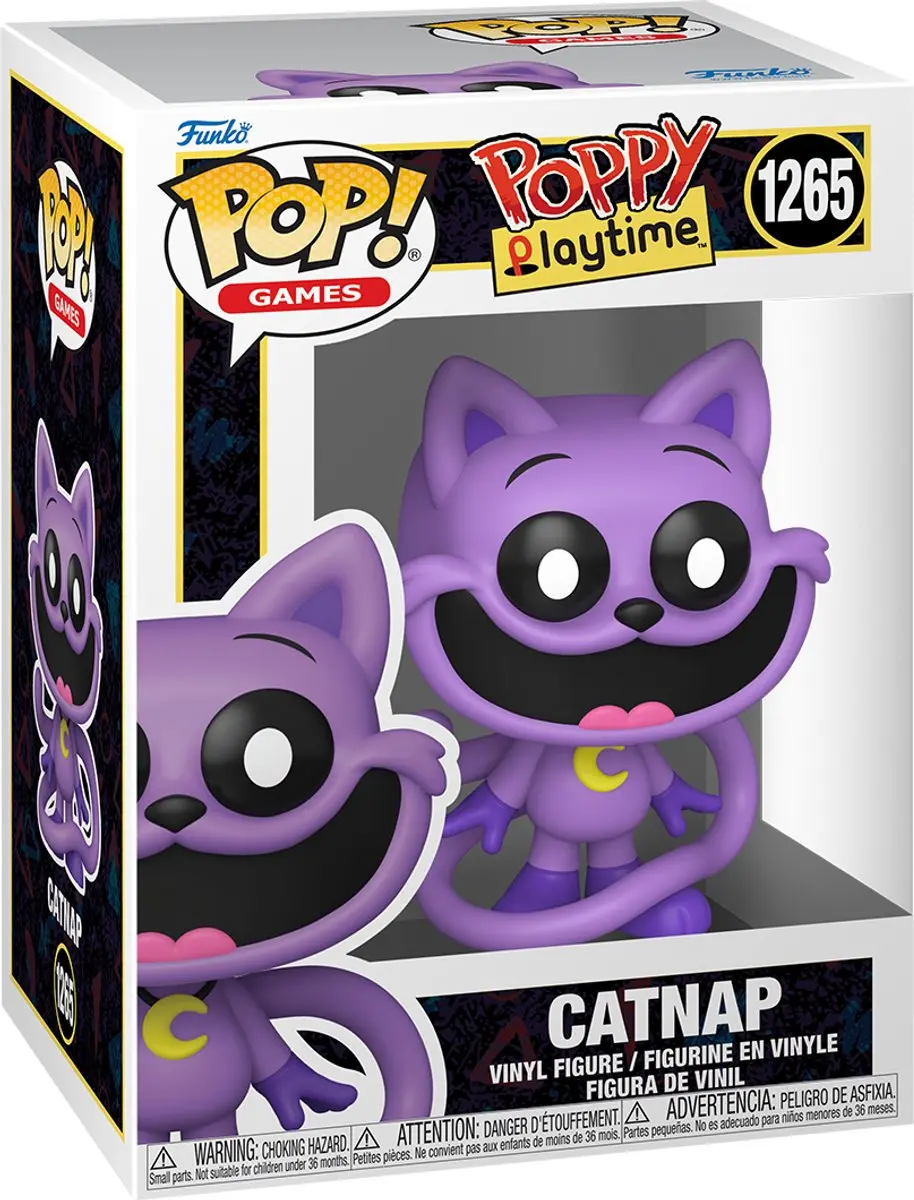 Funko Pop Games Poppy Playtime Catnap FK93516