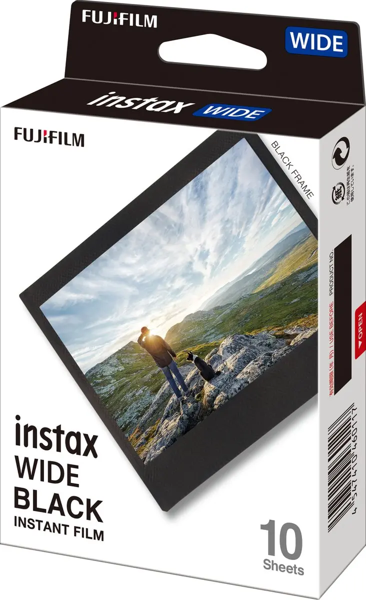 FUJIFILM instax Wide Black Frame - 10 Stuks