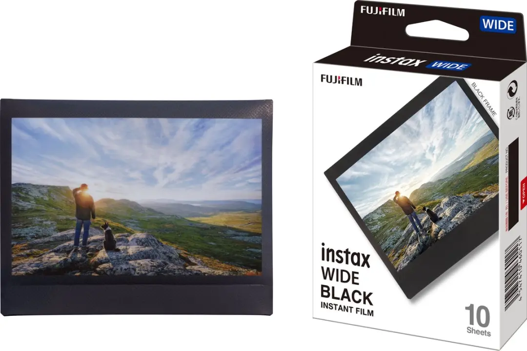 FUJIFILM instax Wide Black Frame - 10 Stuks