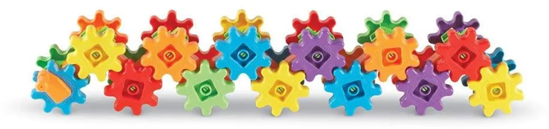 Learning Resources Gears! Gears! Gears! Bouwset 60-delig - Multikleur - afbeelding 6 van 6