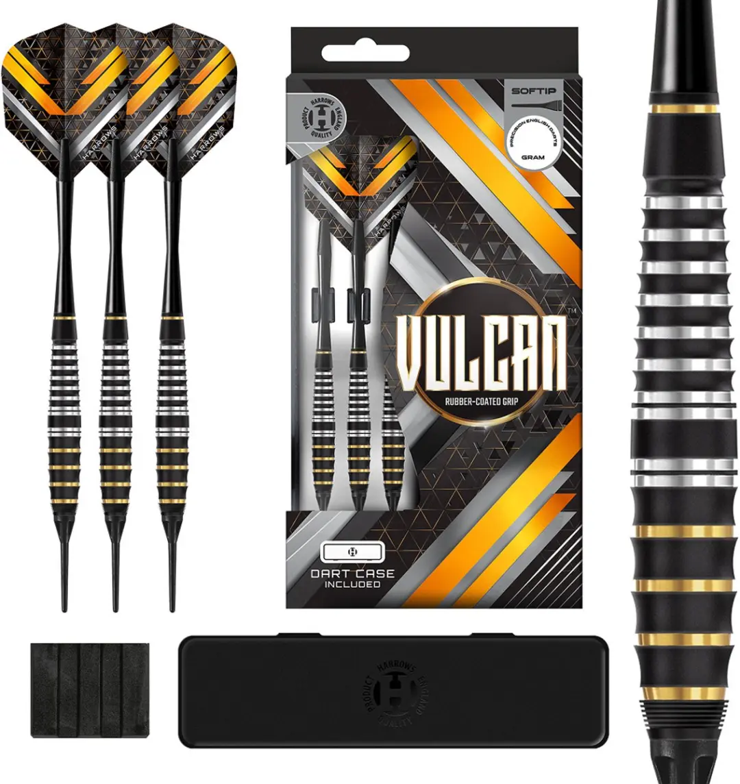 Harrows Vulcan Brass Soft Tip Darts