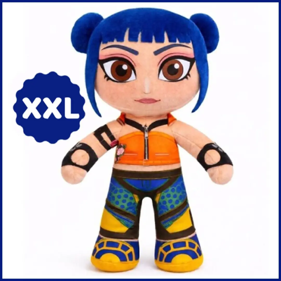Topknuffels K-Pop Music Pluche Knuffel XXL 80cm - Blauw - afbeelding 3 van 4