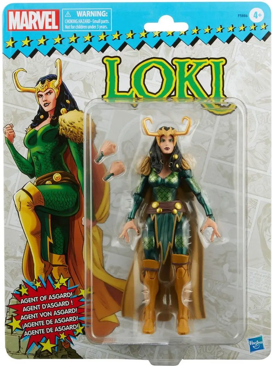Marvel Loki Agent of Asgard Lady Loki Action Figure - Multi