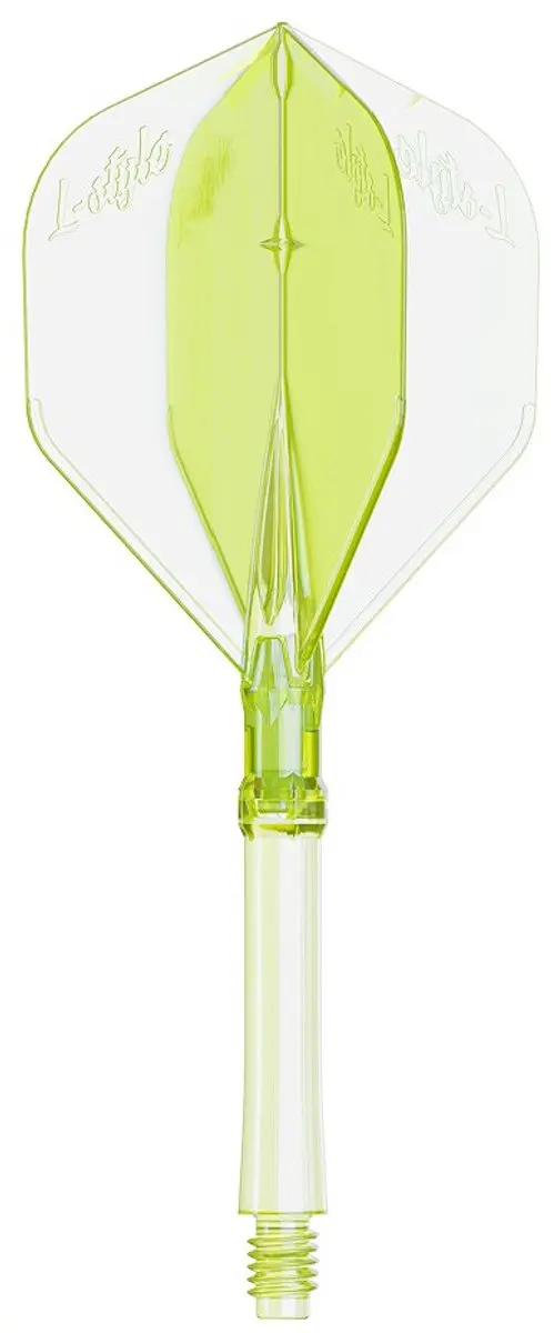 L-Style L-System L1 Dart Flights - Neon Geel - 3 Stuks