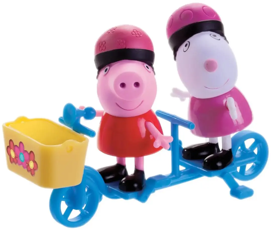 Peppa Pig Tandem Rijplezier Susie 2erf3 - 2 Stuks - Mix