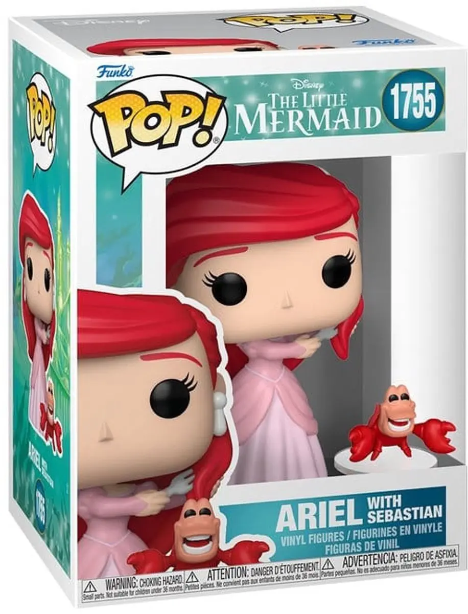 Funko Pop! Buddy Ariel met Sebastian FK93217 - Multi