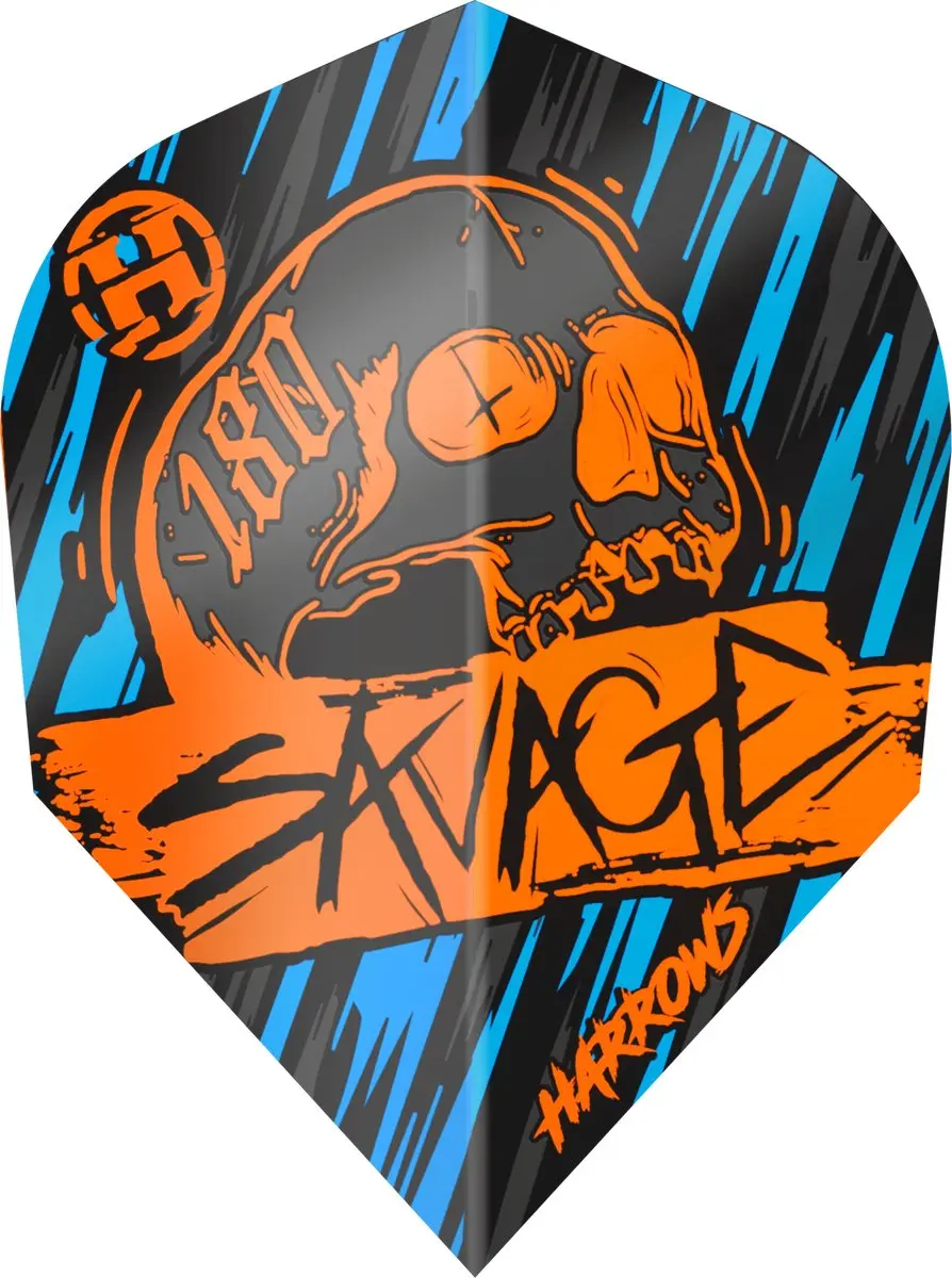 Harrows Savage NO6 Dart Flights