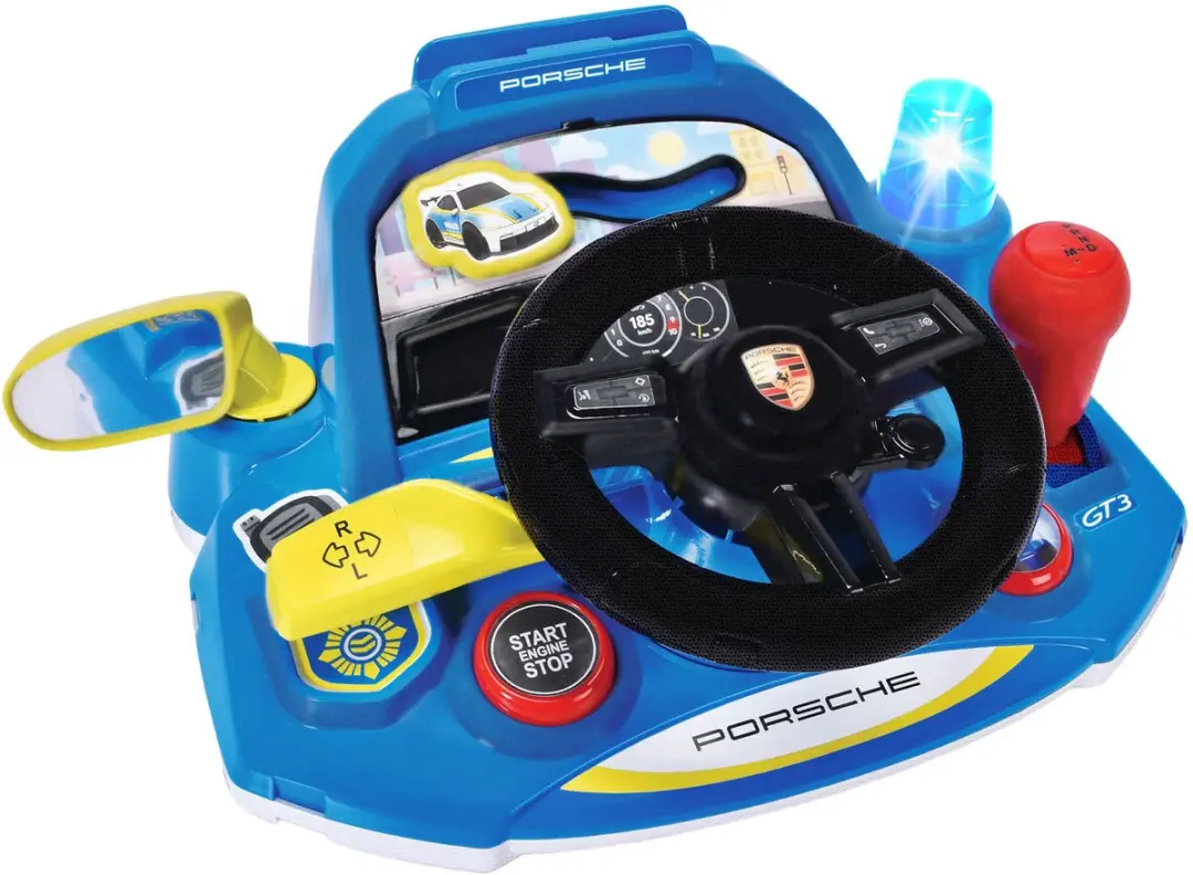 Dickie ABC Mijn Eerste Porsche Dashboard Licht & Geluid