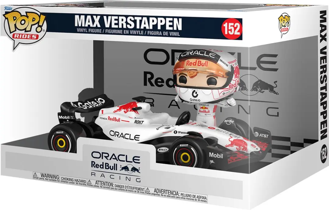 Funko POP Rides SupDLX Verstappen White FK93698