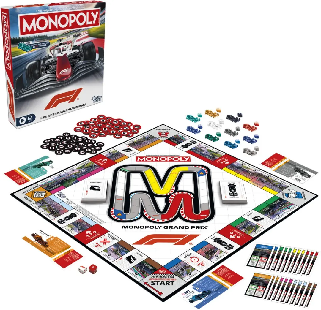 Monopoly F1 Bordspel G3437104