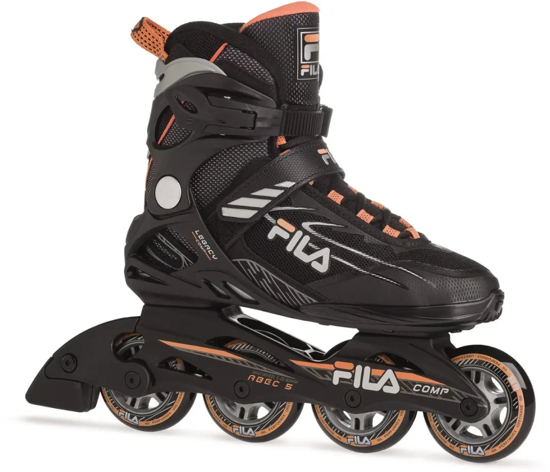 Fila Legacy Comp Lady Inlineskates 80mm - Zwart - Maat 38.5