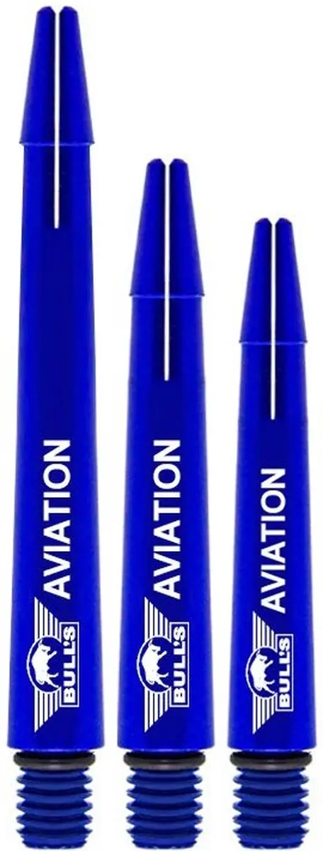 Bull's Aviation Blue Dart Shafts BU-55311 - 3 Stuks