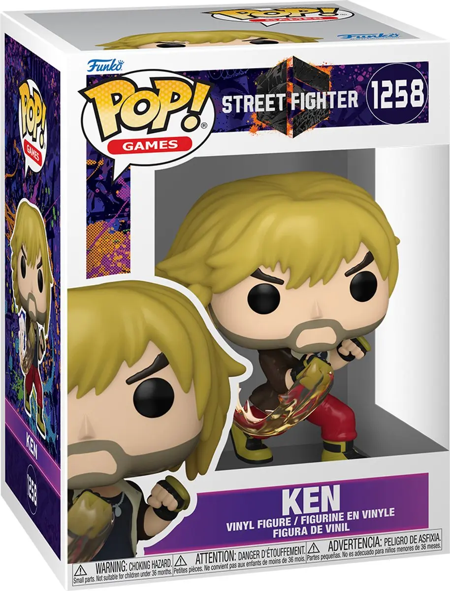 Funko POP Games SF6 Ken FK93540