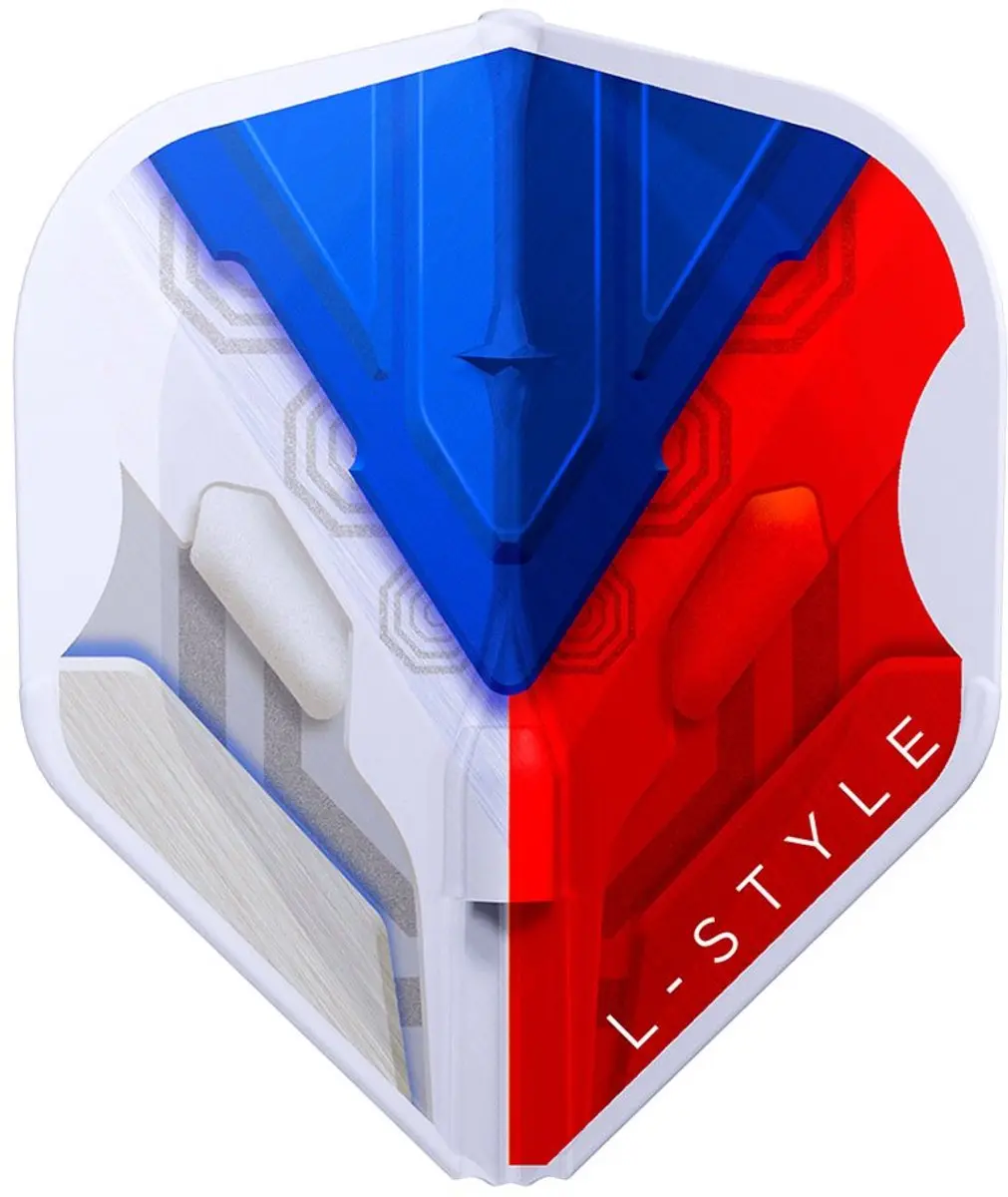 L-Style L1 EZ V-Series Dart Flights FL1047 - 3 Stuks