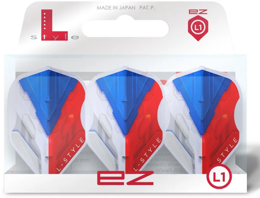 L-Style L1 EZ V-Series Dart Flights FL1047 - 3 Stuks