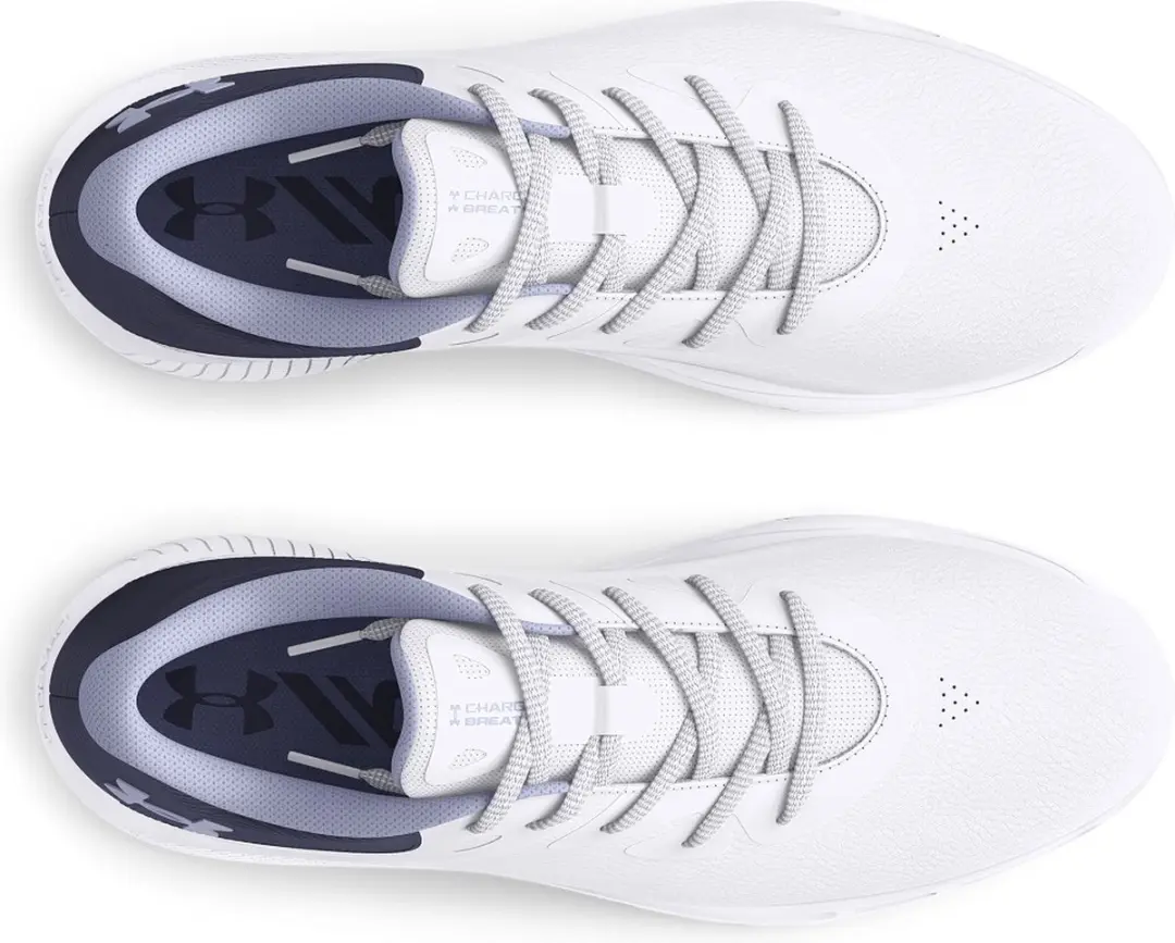 Under Armour W Charged Breathe 2 SL - Wit/Blaauw
