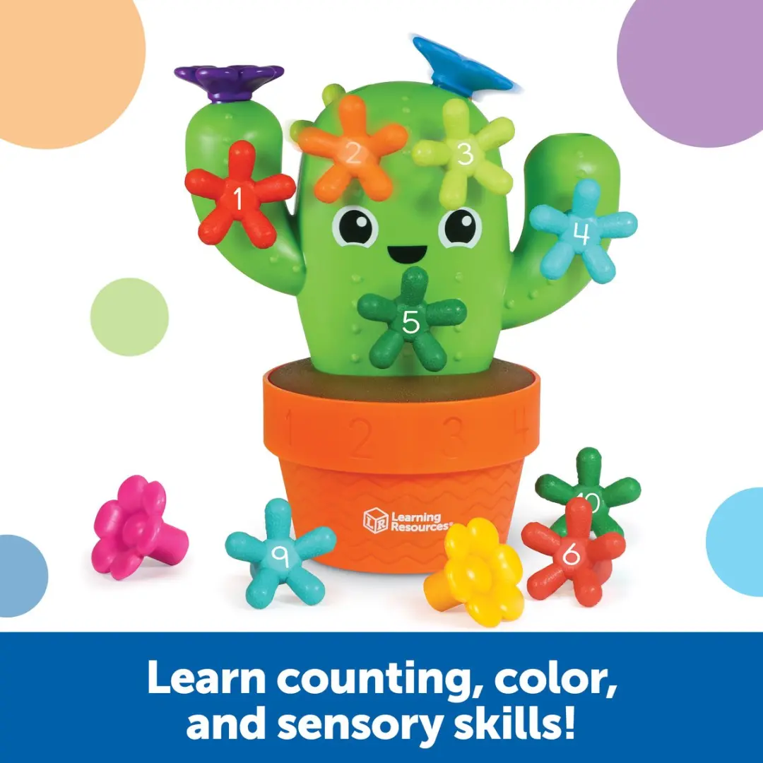 Learning Resources Druk & Tel Cactus LER9125 - Motoriekspel Multikleur