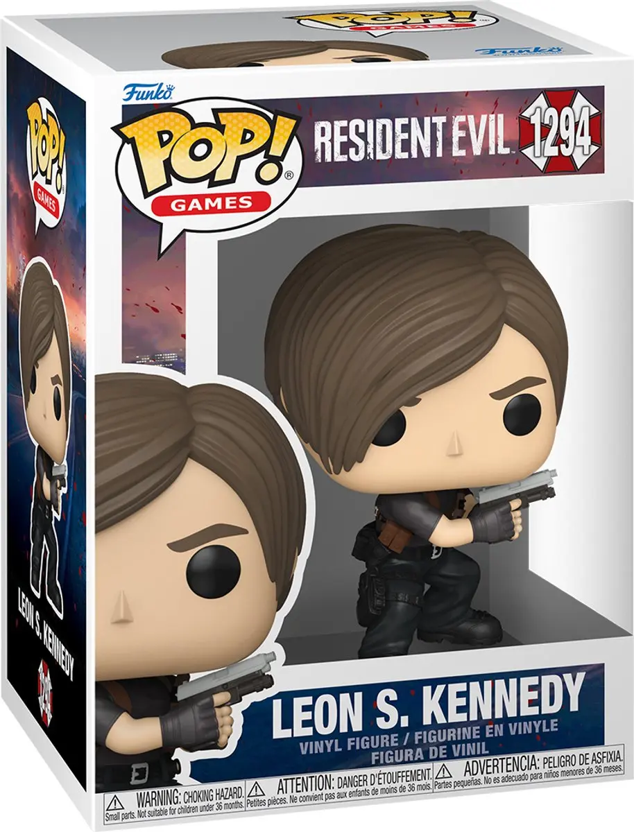 Funko Pop Games Resident Evil Leon Kennedy FK93535