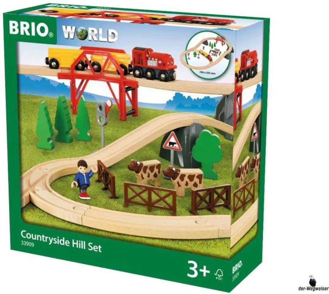 BRIO Countryside Hill Set