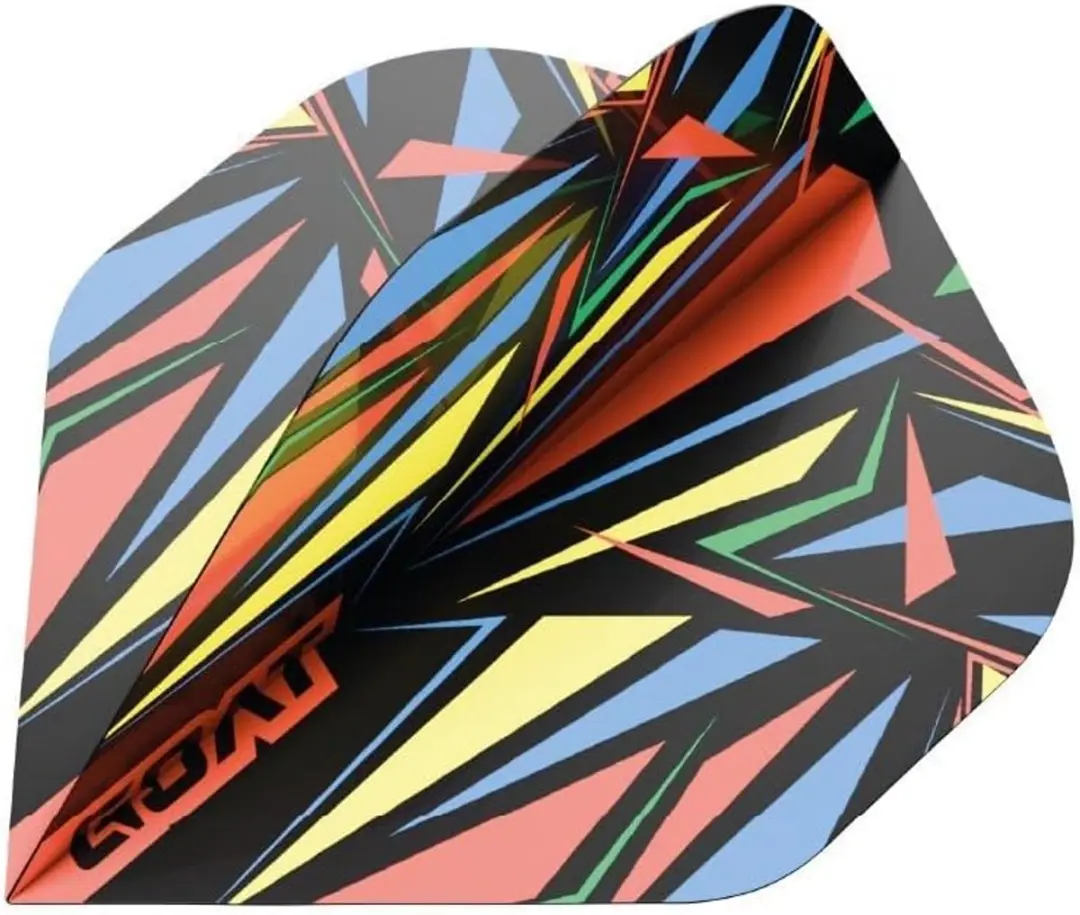 goat Athlete Yellow NO2 Dartflights - 3 Stuks
