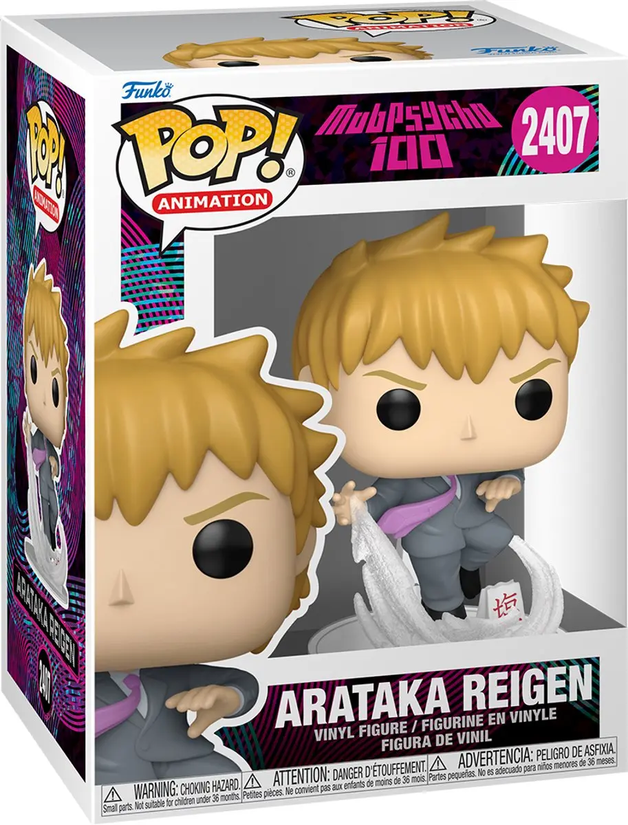 Funko Pop Animation Mob Psycho Arataka Reigen FK92268