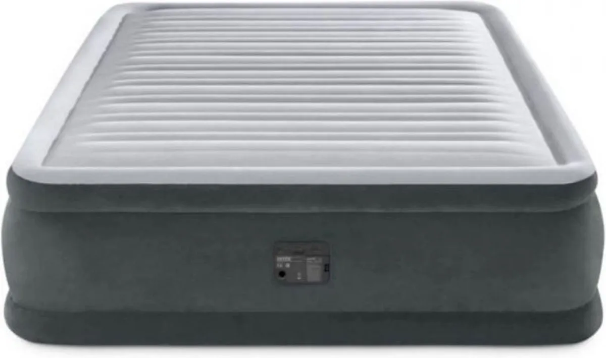 Intex Comfort Plush Elevated Luchtbed 2 Persoons - 203x152x46cm - Lichtgrijs - afbeelding 6 van 6
