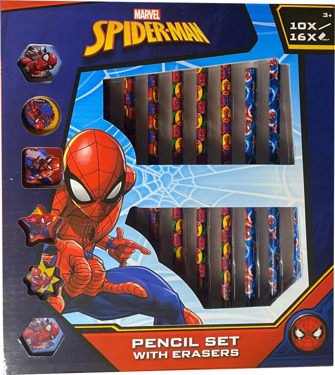 Marvel Spider-Man Kleurpotloden 26-delig