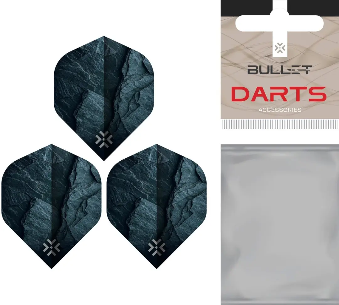 Bullet Monolith NO2 Dart Flights BT1105220 - 3 Stuks