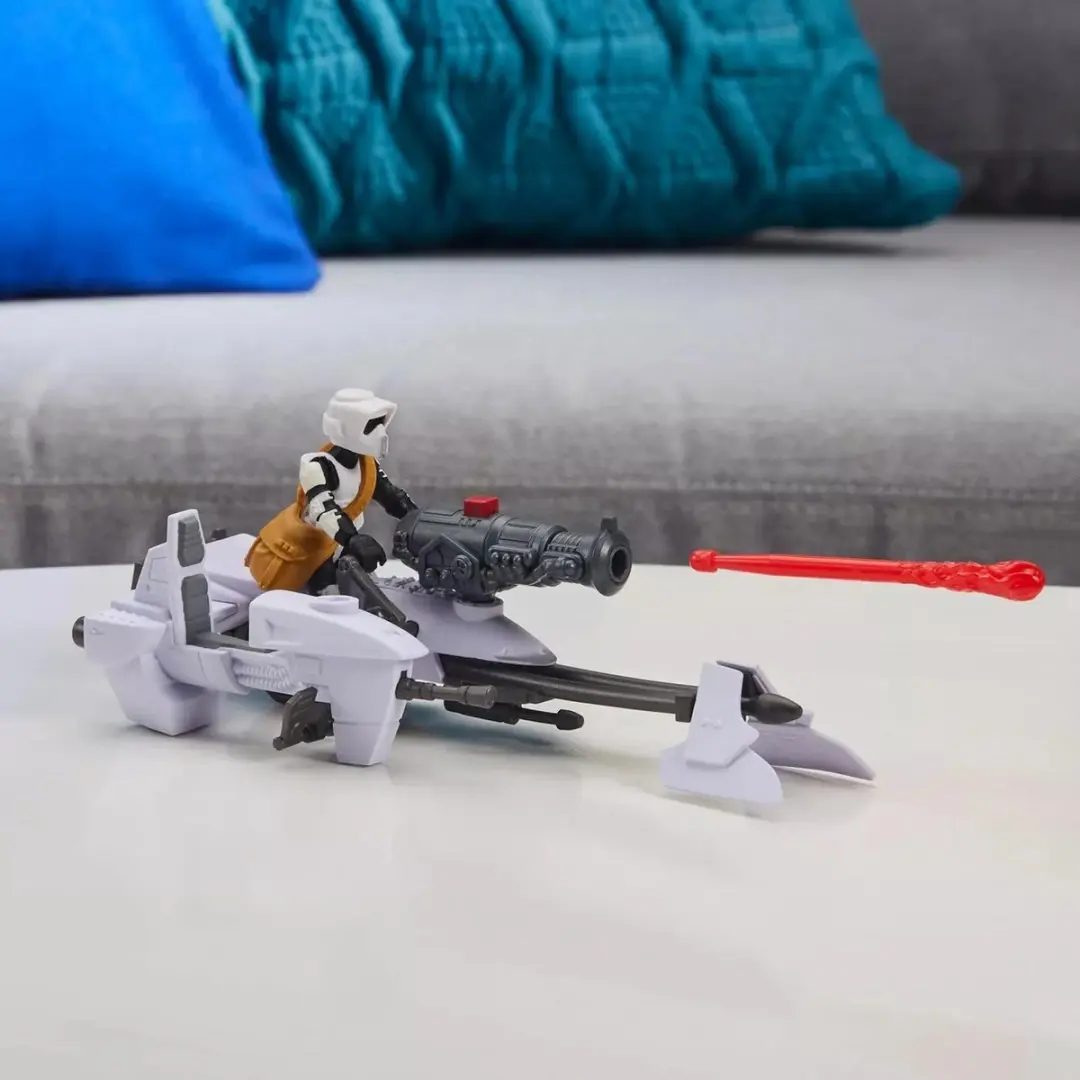 Star Wars The Mandalorian Scout Trooper Speeder Bike F1128