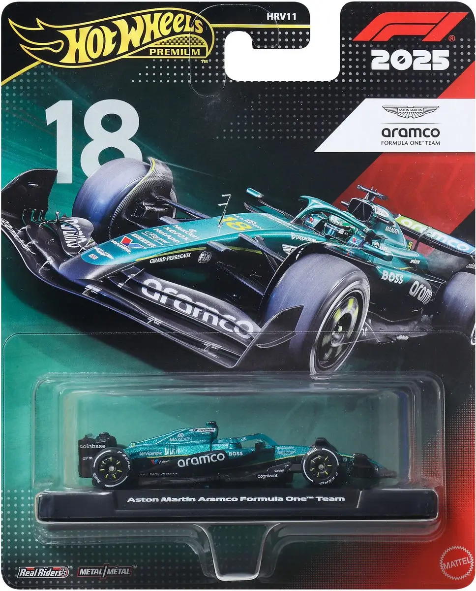 Hot Wheels Aston Martin Team Lance Stroll Premium F1 2025 JKD87