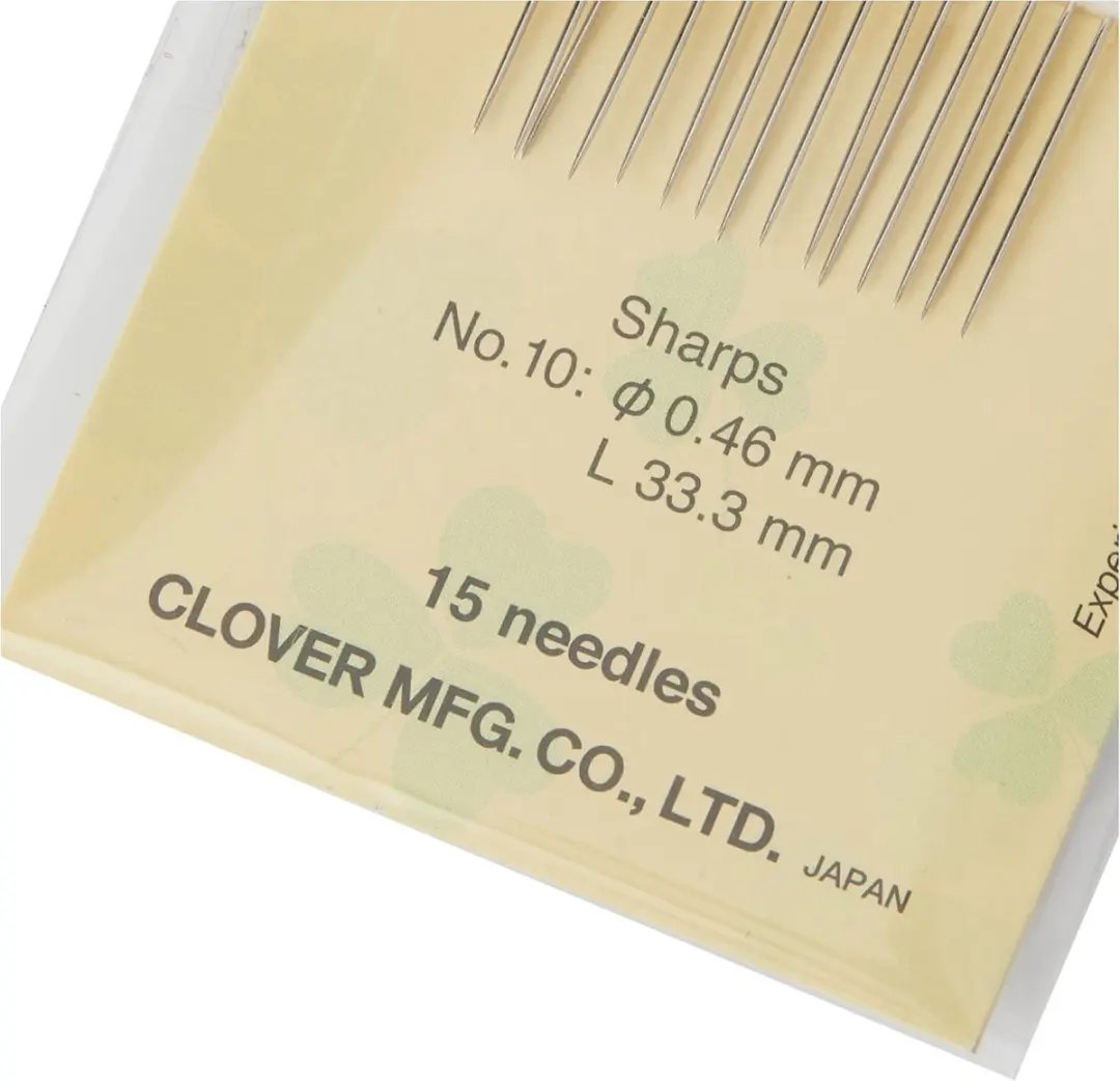Clover Gold Eye Applique Naalden 10