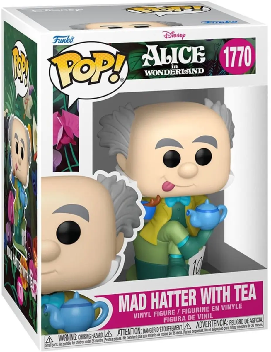Funko POP Disney Alice in Wonderland S3 Mad Hatter - FK93202 - Multicolor