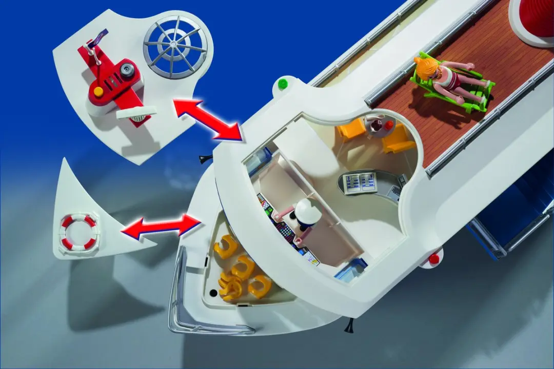 Playmobil Cruiseschip 6978 - Wit/Blauw